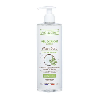 EVOLUDERM PLUIE DE COCO dušo želė, 500 ml