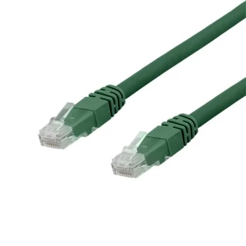 DELTACO U / UTP Cat6 patch kabelis, 0.3m, 250MHz, LSZH, žalias / TP-603G
