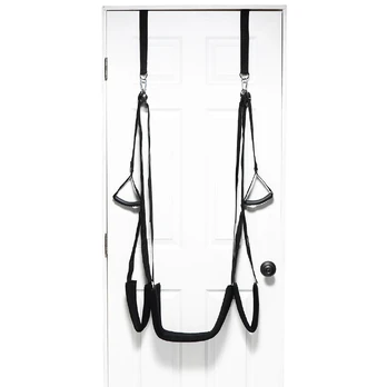Master Series Lover’s Door Swing Black - Adjustable Support System