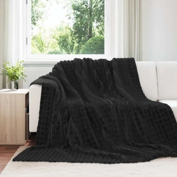 Mesti antklodės 6 pcs Juoda 240 x 220 cm Flysas
