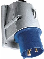 ABB CEE VægindtagH6 230V 16A 3 polettop M20IP44
