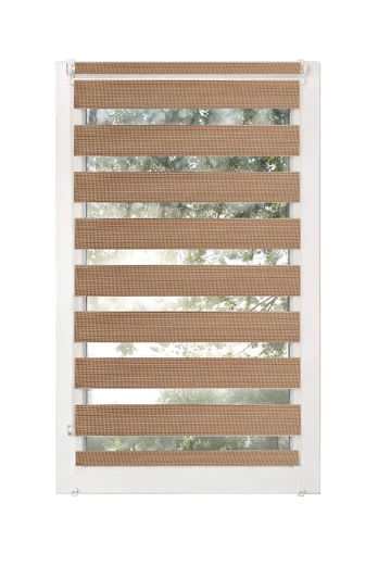 Ritininė užuolaida Karpol Mini Basic, ruda, 68 cm x 215 cm