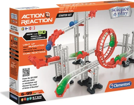 Clementoni - Action and Reaction - Starter Set (I-78428)
