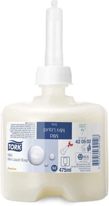 S2 Skystas muilas Tork Premium Mild Mini, 475 ml