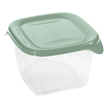 Curver Kvadratinis maisto indas 0,45 l, žalias, „Fresh&Go“