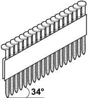 Vinys statybinės Essve, 90 mm x 3.1 mm kaina