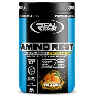 Real Pharm Amino Rest, Citrina, 500 g