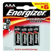 Baterijos Energizer E300132500 AAA LR03 9 V kaina