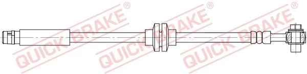 Stabdžių žarnelė QUICK BRAKE 50.207X