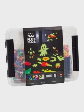 Plus-Plus - Build and Glow Storage Box / 2000 pcs ( 3919 ) kaina