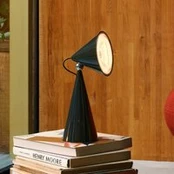 Tom Dixon LED stalo lempa Pose Task Light, antracitas, 41 cm