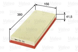 Oro filtras VALEO 585309 kaina