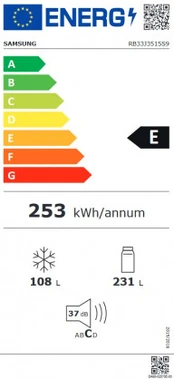 Šaldytuvas Samsung RB33J3515S9