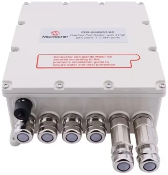 Šakotuvas Adaptec Switch Microchip OUTDOOR POE SWITCH 4 BT PORTS 2