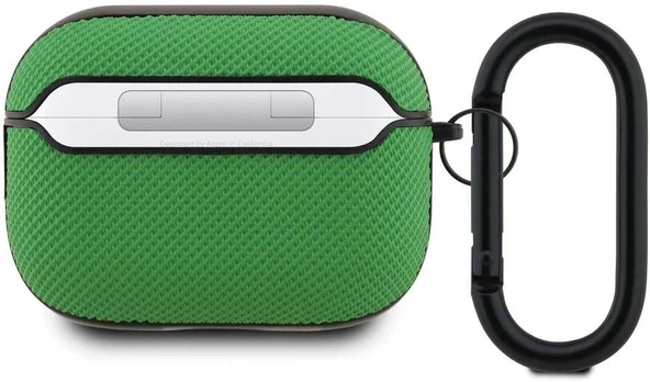 Dėklas Lacoste Petit Pique Croc Logo Patch Case for AirPods Pro 2 Žalias