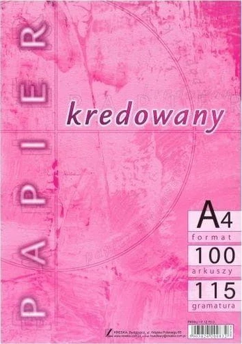 Kreska Linijinis A4 kopijavimo popierius 115g 100 lapų