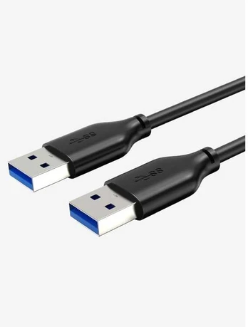 Cabletime USB 3.2 Gen 1 kabelis, USB-A: Han - USB-A: Han, 5 Gbps,