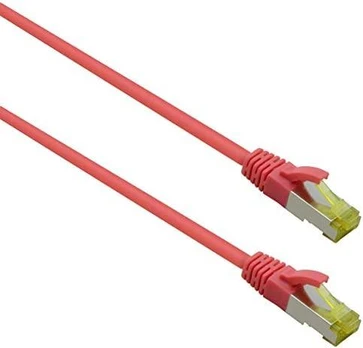 Helos ultra flex patch kabelis S/FTP Cat 6a TPE raudonas 30,0m
