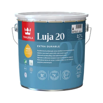 Dažai Tikkurila Luja 20, balta, 2.7 l