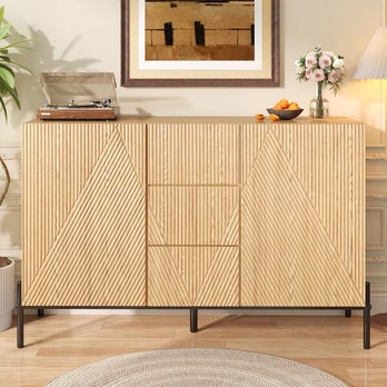 Šoninė spinta, MDF, 115,5x40x76 cm, 2 paketai