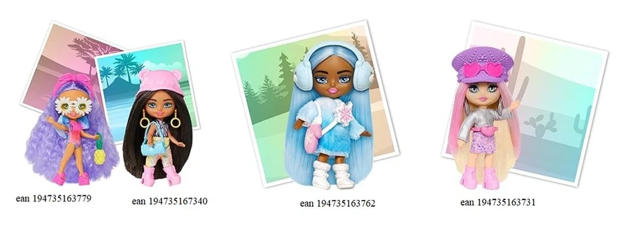 Lėlė – HLN44 – MINI MINIS – BARBIE – MIX