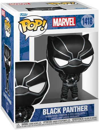 FUNKO POP! Vinilinė figūrėlė: Marvel - Juodas Panther
