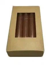 Candles brown 10pcs