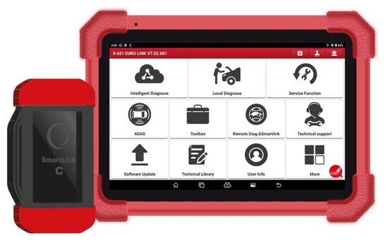 LAUNCH Klaidų testeris X-431 EURO LINK 2+1/SGW