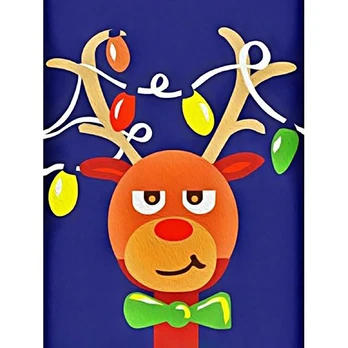 Deimantinis paveikslas Deer WD304 15*20 cm