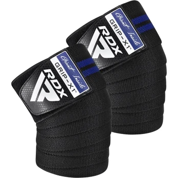 Tvarstis RDX Gym Knee Wrap, Universalus, mėlyna/juoda
