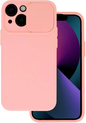 Dėklas Topt Camshield Soft for Samsung Galaxy S25 Salmon