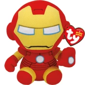 TY Plush - Beanie Boos - Iron Man (Regular) (TY41190) kaina