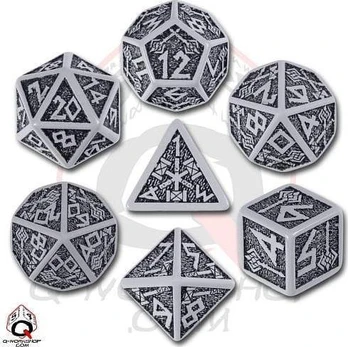 Q-Workshop Dwarven rinkinys – pilka ir juoda
