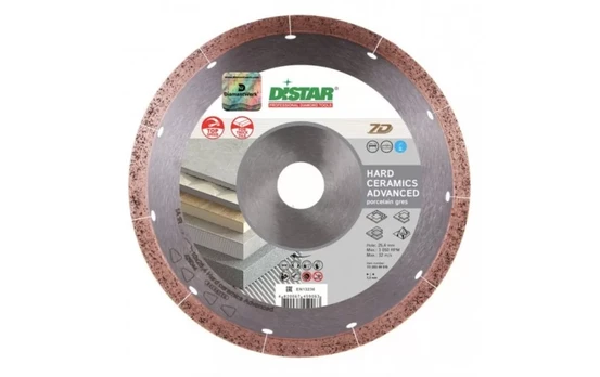 Distar 7D Hard Ceramics Advanced Deimantinis diskas plytelėms pjauti 300mm