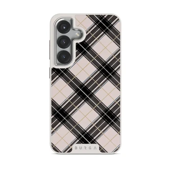 Plaid Please - Samsung Galaxy S25 Case, Elite Light (Magnetic) / Silver