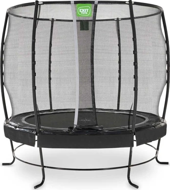 EXIT Lotus Premium trampoline ø253cm - juodas