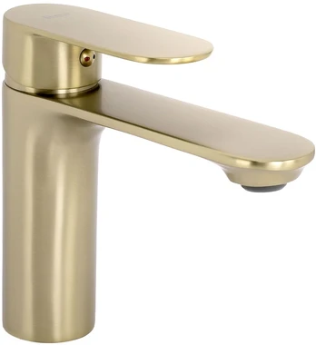 Praustuvo maišytuvas REA Drop Low, Brushed Gold