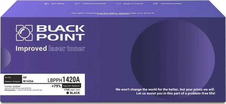 Black Point Juodas Point Toneris Juodas POINT LBPPH1420A HP W1420A