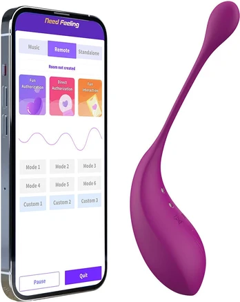 Vibratorius Kegel App, violetinis