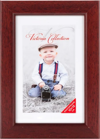 Photo frame Natura 10x15, mahogany