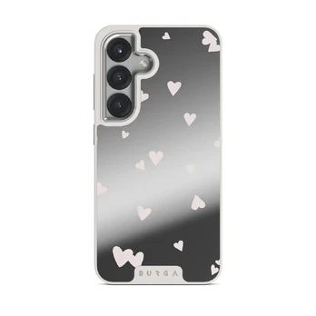 Love Notes - Samsung Galaxy S25 Case, Elite Mirror Light (Magnetic) / Silver