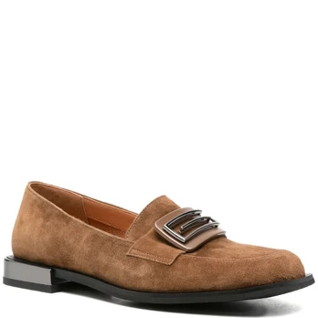 Loaferiai moterims, Ruda, Loafers