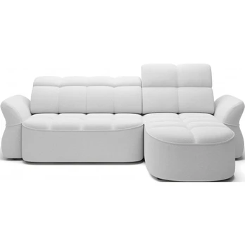 Kampinė sofa Beneth, Balta