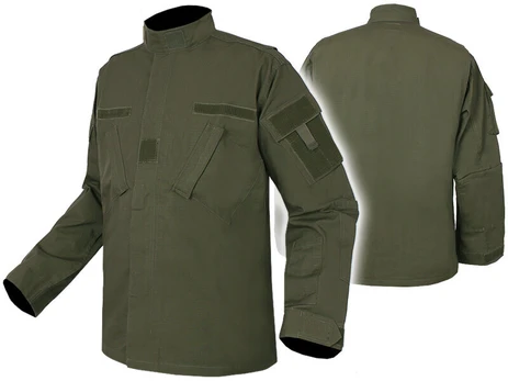 Vyriškas kariškas džemperis Mil-Tec ACU Rip Stop Jacket, žalias