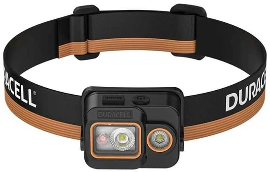 Duracell DH700R Headlamp juodas, oranžinis