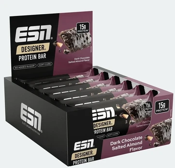 ESN Designer baltymų batonėlių dėžė 12 × 45 g