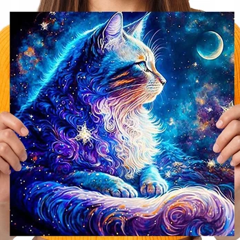 Diamond painting deimantinė mozaika rinkinys vaikams Katė