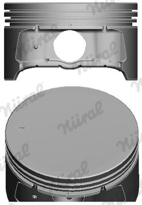 NURAL 87-423400-00 Piston