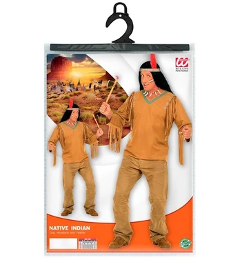 „APACHE“ (paltas, galvos juosta su plunksna)