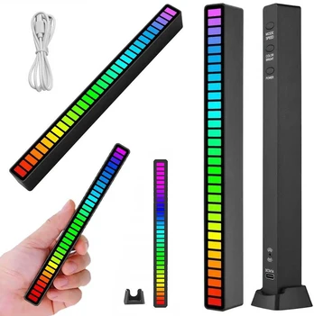 Verk Group Usb led sound response multicolour neon strip rgb led blinking battery